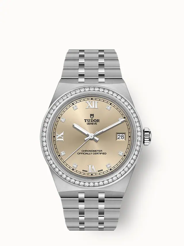 Tudor Royal, 36mm steel case, Ivory dial M2836C1S0-0001