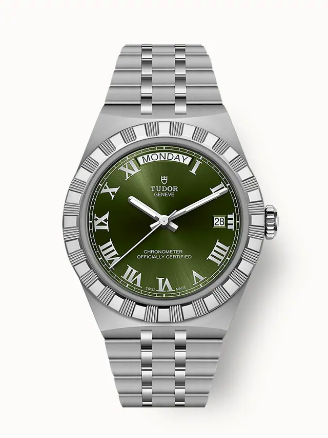 Tudor Royal, 40mm steel case, Green dial M2840D1A0-0003