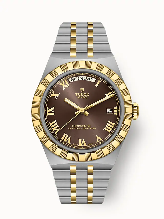 Tudor Royal, 40mm steel and yellow gold case, Steel and yellow gold bracelet M2840D1A3-0001