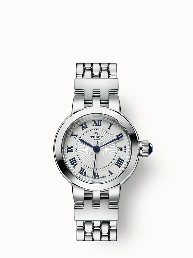 Tudor Clair de Rose, 26mm steel case, Steel bracelet 35200-0001