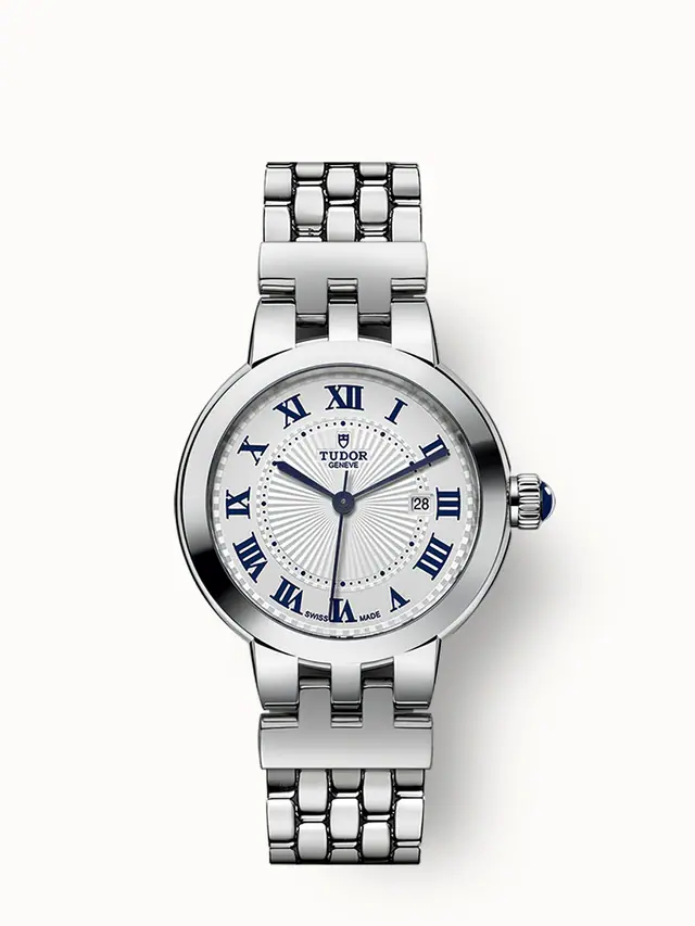Tudor Clair de Rose, 30mm steel case, Steel bracelet 35500-0001