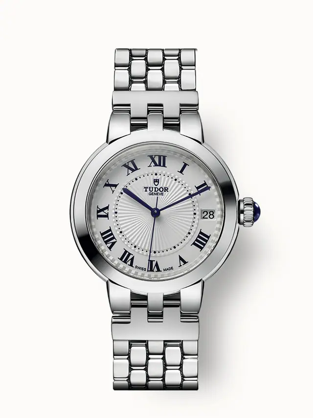 Tudor Clair de Rose, 34mm steel case, Steel bracelet 35800-0001