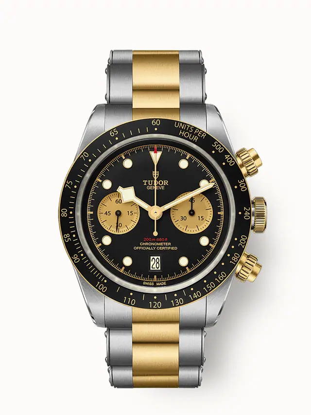 Tudor Black Bay Chrono S&G, 41mm steel case, Steel and yellow gold bracelet 79363N-0001