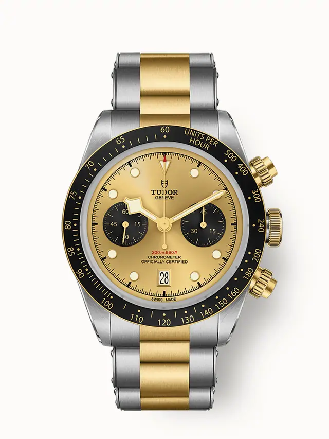 Tudor Black Bay Chrono S&G, 41mm steel case, Steel and yellow gold bracelet 79363N-0007