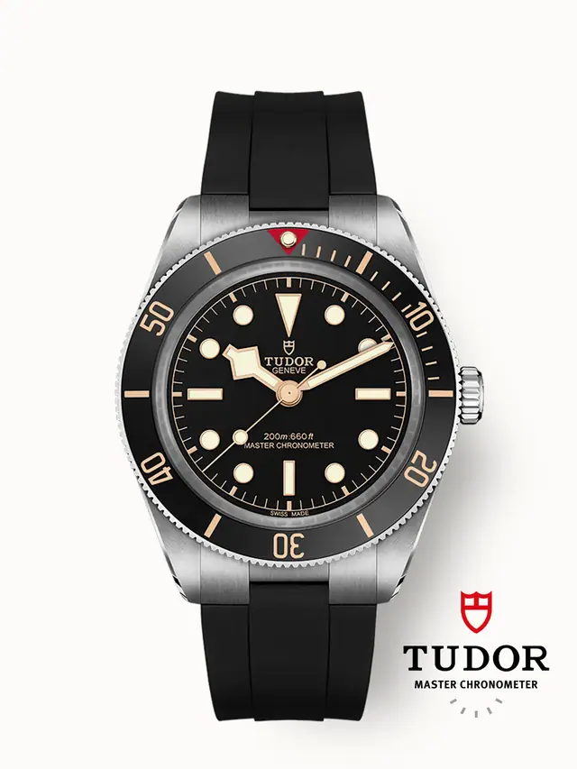 Tudor Black Bay 58, 39mm steel case, Rubber strap M7939A1A0NU-0003