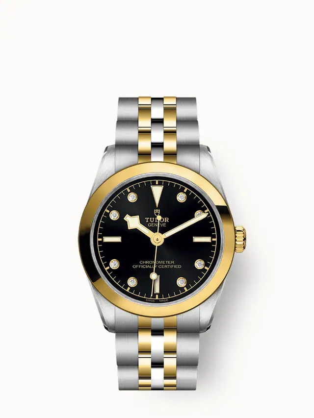 Tudor Black Bay One 31 S&G, 31mm steel case, Diamond-set dial 79603-0006