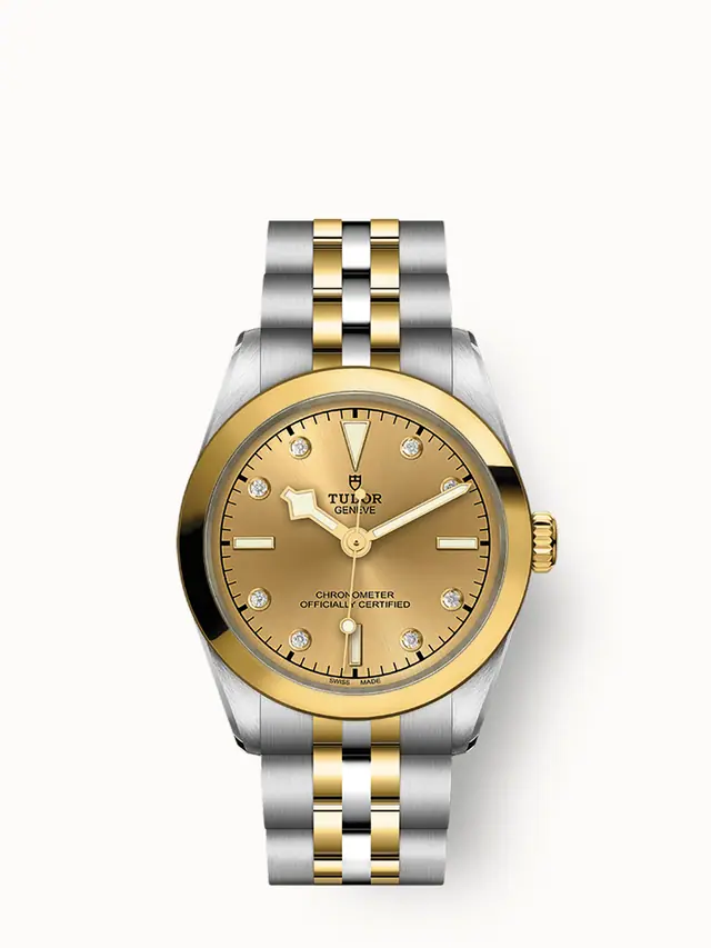 Tudor Black Bay One 31 S&G, 31mm steel case, Diamond-set dial 79603-0008