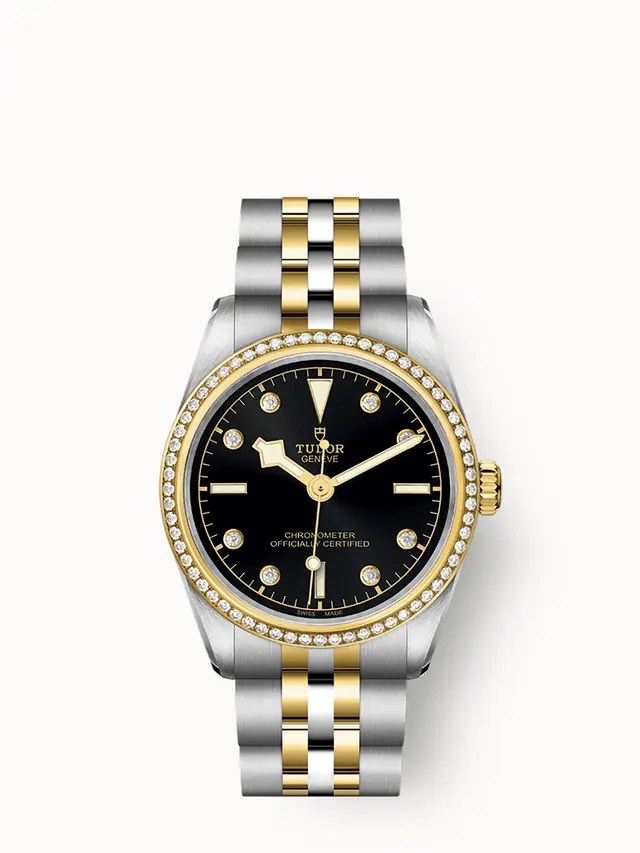 Tudor Black Bay One 31 S&G, 31mm steel case, Diamond-set dial 79613-0005