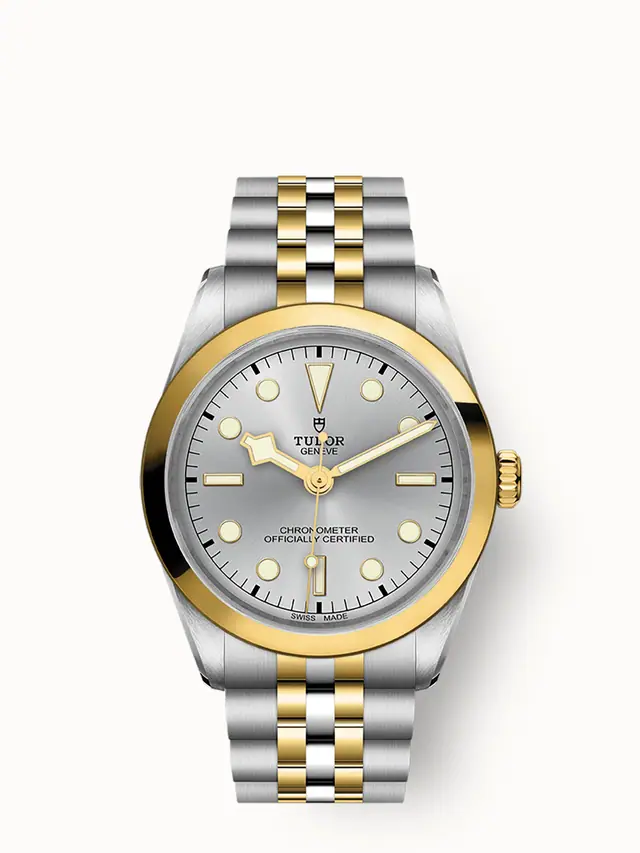 Tudor Black Bay One 36 S&G, 36mm steel and yellow gold case, Yellow gold bezel 79643-0002