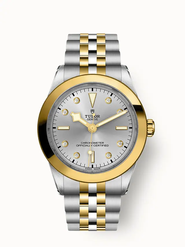 Tudor Black Bay One 39 S&G, 39mm steel case, Diamond-set dial 79663-0007