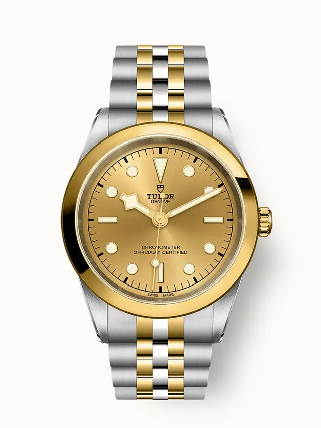Tudor Black Bay One 41 S&G, 41mm steel case, Yellow gold bezel 79683-0005