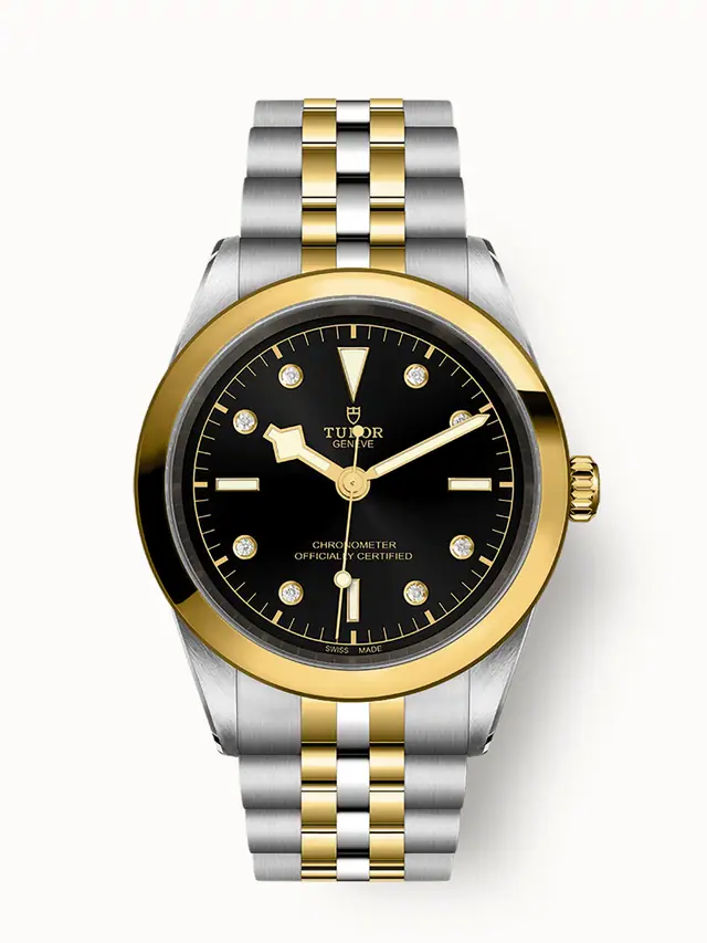 Tudor Black Bay One 41 S&G, 41mm steel case, Diamond-set dial 79683-0006