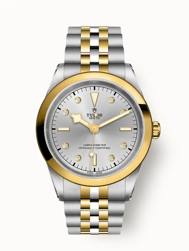Tudor Black Bay One 41 S&G, 41mm steel case, Diamond-set dial 79683-0007