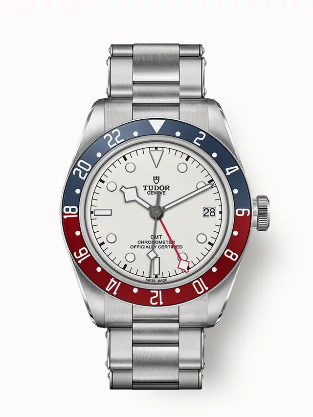 Tudor Black Bay GMT, 41mm steel case, Rivet steel bracelet 79830RB-0010