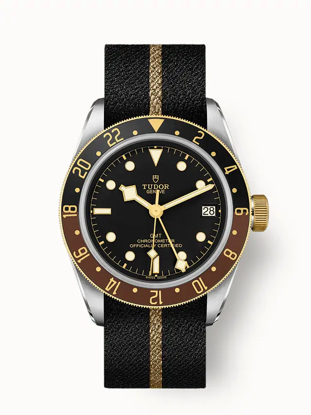 Tudor Black Bay GMT S&G, 41mm steel case, Black dial 79833MN-0004