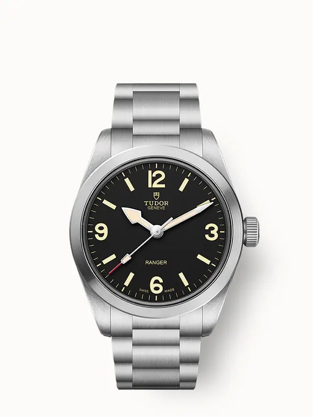 Tudor Ranger, 36mm steel case, Black domed dial 79930-0001