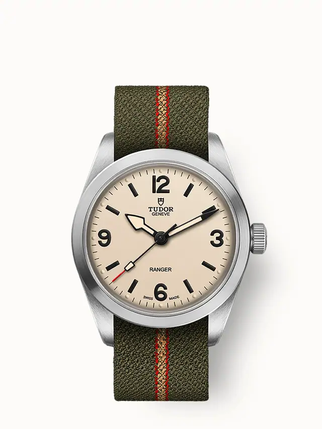 Tudor Ranger, 36mm steel case, Beige domed dial 79930-0008