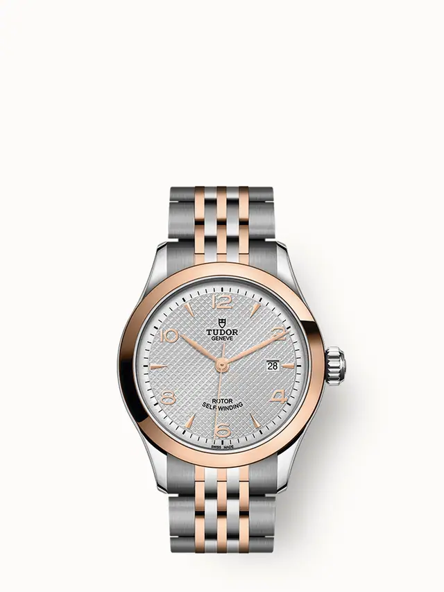 Tudor 1926, 28mm steel case, Steel and rose gold bracelet 91351-0001