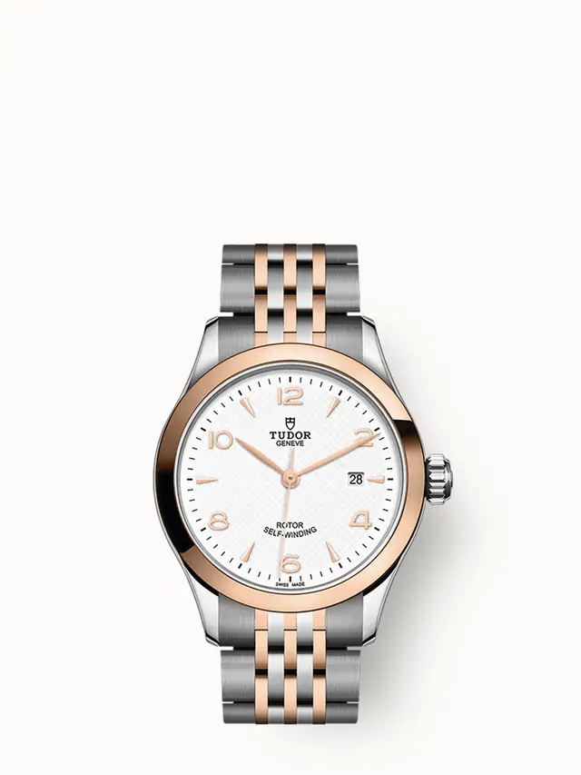 Tudor 1926, 28mm steel case, Steel and rose gold bracelet 91351-0009
