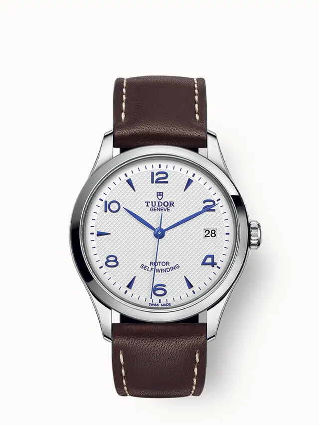 Tudor 1926, 36mm steel case, Brown leather bracelet 91450-0010