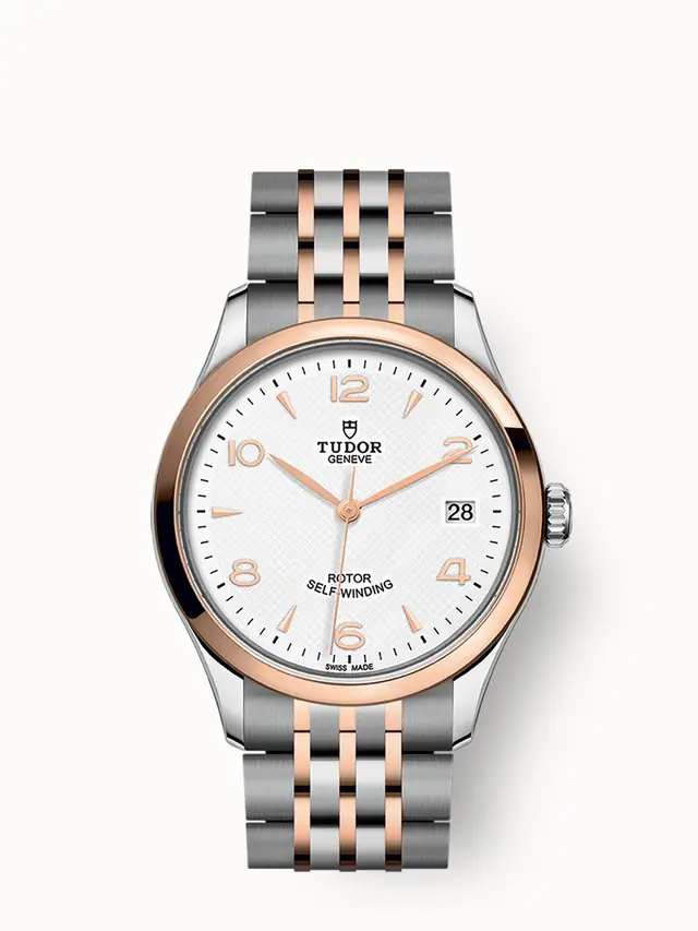 Tudor 1926, 36mm steel case, Steel and rose gold bracelet 91451-0009