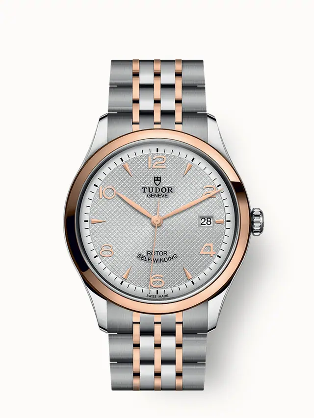 Tudor 1926, 39mm steel case, Steel and rose gold bracelet 91551-0001