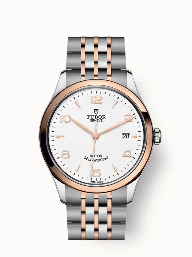Tudor 1926, 39mm steel case, Steel and rose gold bracelet 91551-0009
