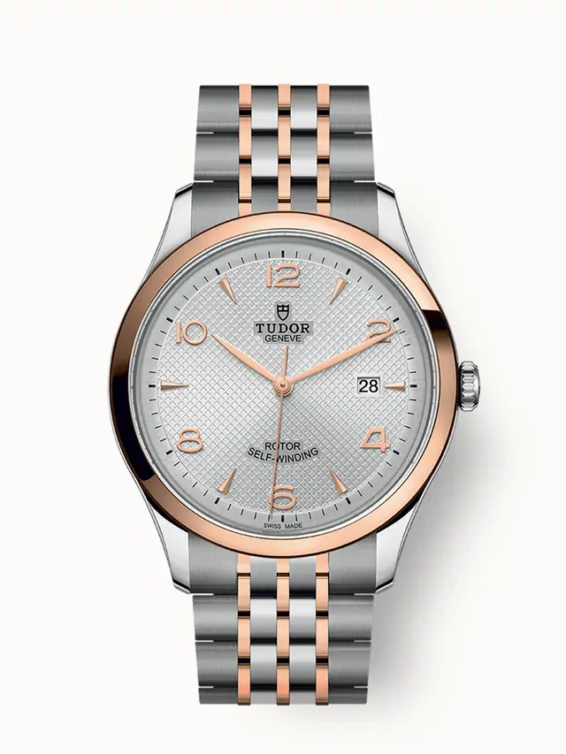 Tudor 1926, 41mm steel case, Steel and rose gold bracelet 91651-0001