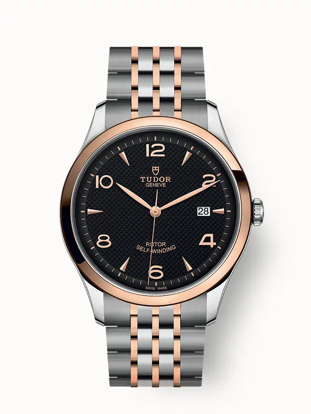 Tudor 1926, 41mm steel case, Steel and rose gold bracelet 91651-0003
