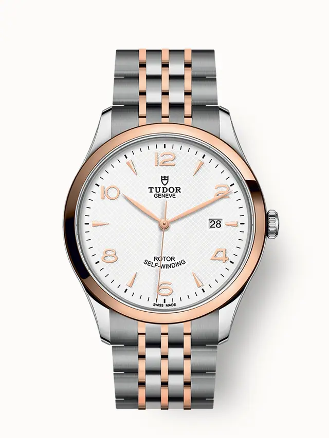 Tudor 1926, 41mm steel case, Steel and rose gold bracelet 91651-0009