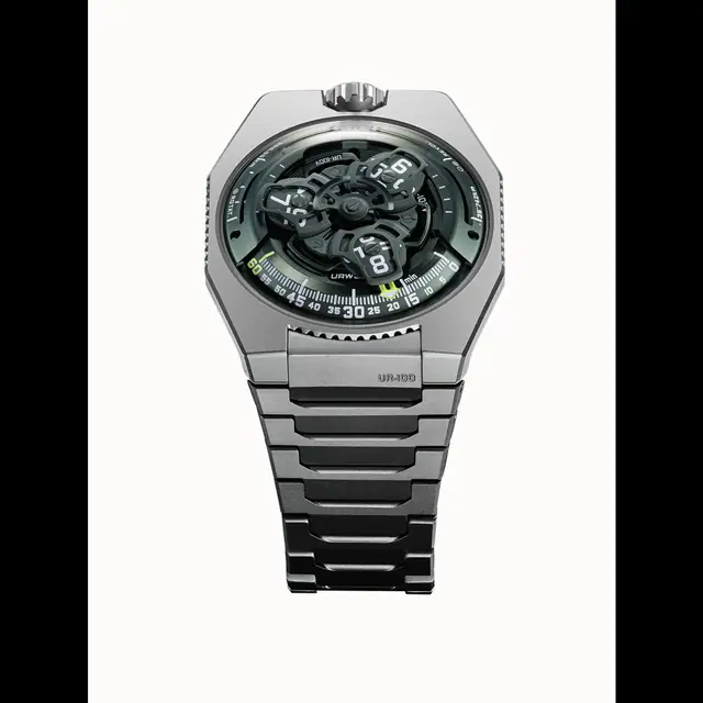 Urwerk UR-100V Magic T Hunter Green