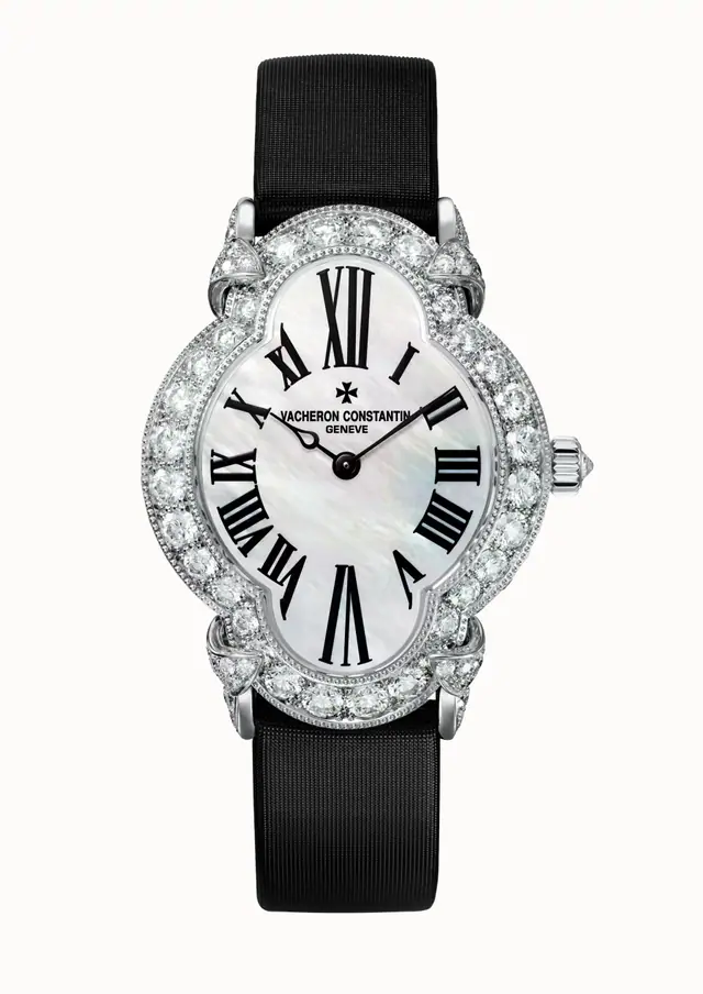 Vacheron Constantin Heures Créatives Heure Romantique, 1005J/000G-H168 36.2 x 26.5 mm White Gold