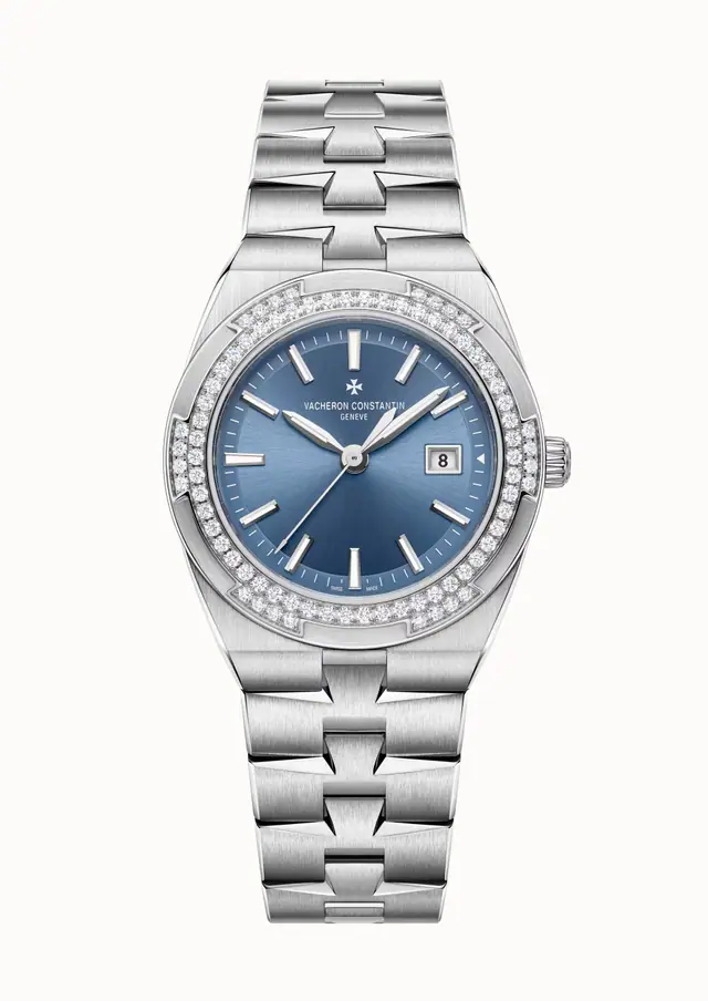 Vacheron Constantin Overseas quartz, 1225V/200A-B590 33 mm Steel