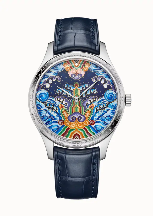 Vacheron Constantin Métiers d’Art Tribute to traditional symbols - Eternal flow, 2400A/000G-H023 38 mm White Gold
