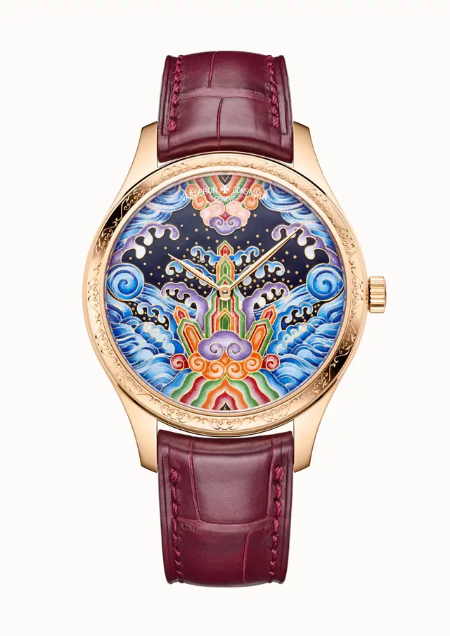 Vacheron Constantin Métiers d’Art Tribute to traditional symbols - Eternal flow, 2400A/000R-H024 38 mm Pink Gold