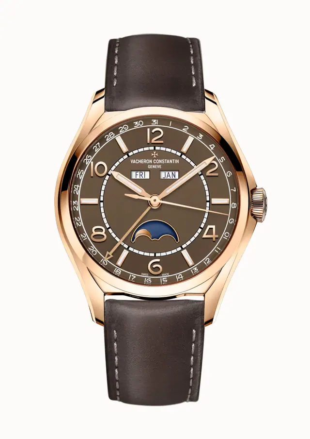 Vacheron Constantin Fiftysix complete calendar, 4000E/000R-B065 40 mm Pink Gold