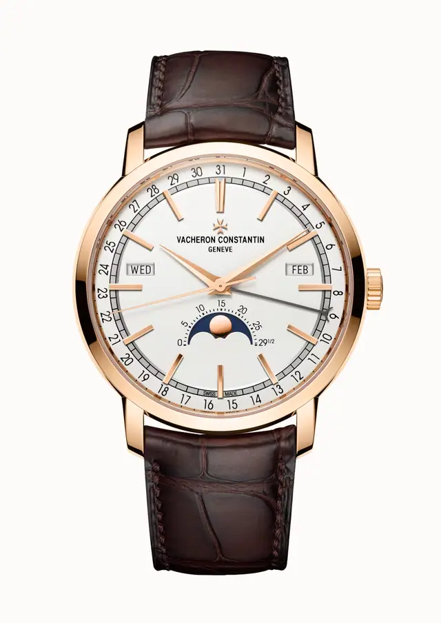 Vacheron Constantin Traditionnelle complete calendar, 4010T/000R-B344 41 mm Pink Gold