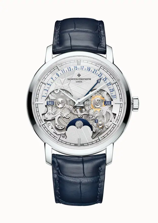 Vacheron Constantin Traditionnelle perpetual calendar retrograde date openface 4030T/000P-H054