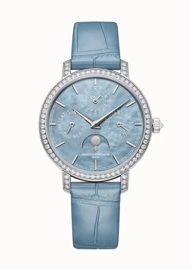 Vacheron Constantin Traditionnelle perpetual calendar ultra-thin, 4305T/000G-B948 36.5 mm White Gold