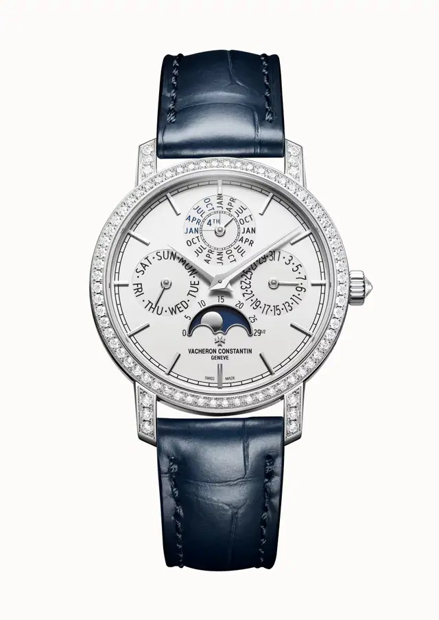 Vacheron Constantin Traditionnelle perpetual calendar ultra-thin, 4305T/000G-H135 36.5 mm White Gold