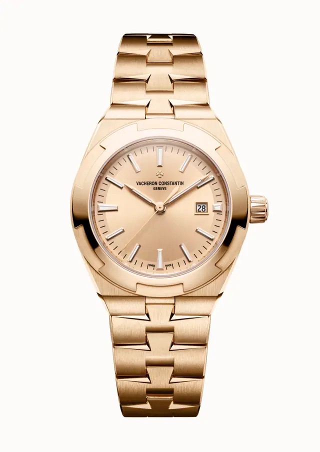 Vacheron Constantin Overseas self-winding, 4600V/200R-H128 34.5 mm Pink Gold