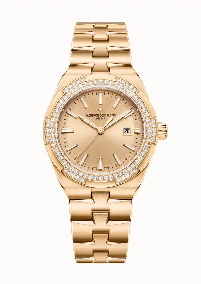 Vacheron Constantin Overseas self-winding, 4605V/200R-B968 35 mm Pink Gold