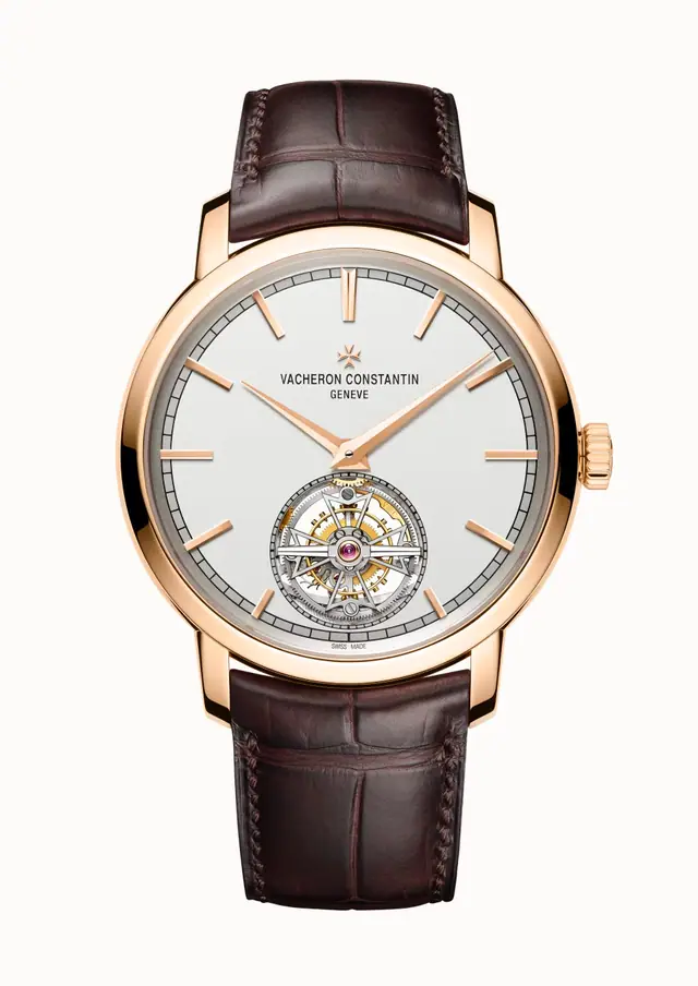 Vacheron Constantin Traditionnelle tourbillon, 6000T/000R-B346 41 mm Pink Gold