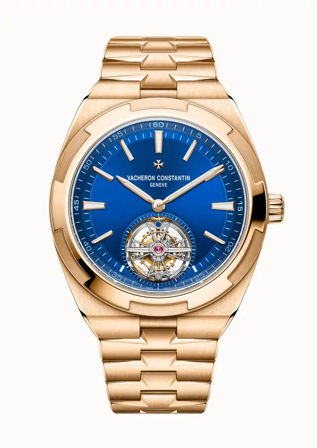 Vacheron Constantin Overseas tourbillon, 6000V/210R-B733 42.5 mm Pink Gold