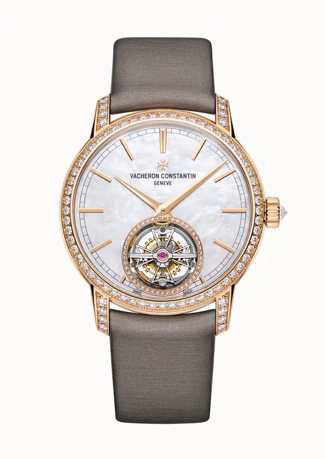 Vacheron Constantin Traditionnelle tourbillon, 6035T/000R-B634 39 mm Pink Gold
