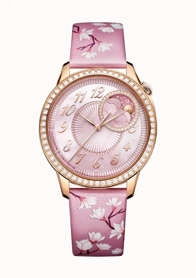 Vacheron Constantin Égérie moon phase, 8005F/000R-H157 37 mm Pink Gold
