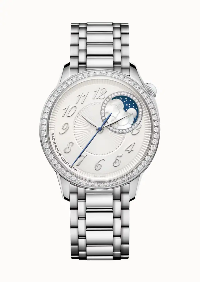 Vacheron Constantin Égérie moon phase, 8005F/120A-B497 37 mm Steel