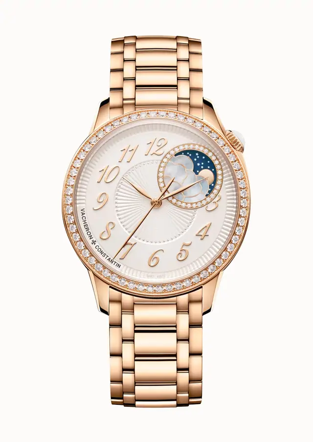 Vacheron Constantin Égérie moon phase, 8005F/120R-H002 37 mm Pink Gold