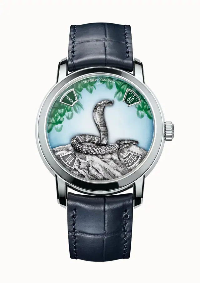 Vacheron Constantin Métiers d'Art The legend of the Chinese zodiac - year of the snake, 86073/000P-H033 40 mm Platinum