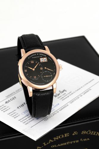 A. Lange & Sohne Lange 1 Pink Gold Black 101.031